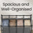 Mobile Laundry Organizer Cart - Fabric - Black - 4 Detachable Bags with Rolling Trolley Design