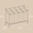 Mobile Laundry Organizer Cart - Fabric - Black - 4 Detachable Bags with Rolling Trolley Design