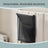 Double Ottoman Bed - 135L - Steel - Hydraulic Lift Storage
