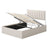 Double Ottoman Bed - 135L - Steel - Hydraulic Lift Storage