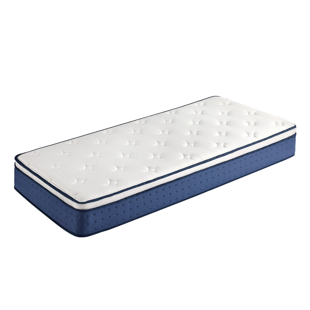 Hybrid Spring and Foam Mattress - 90L - Breathable Cover