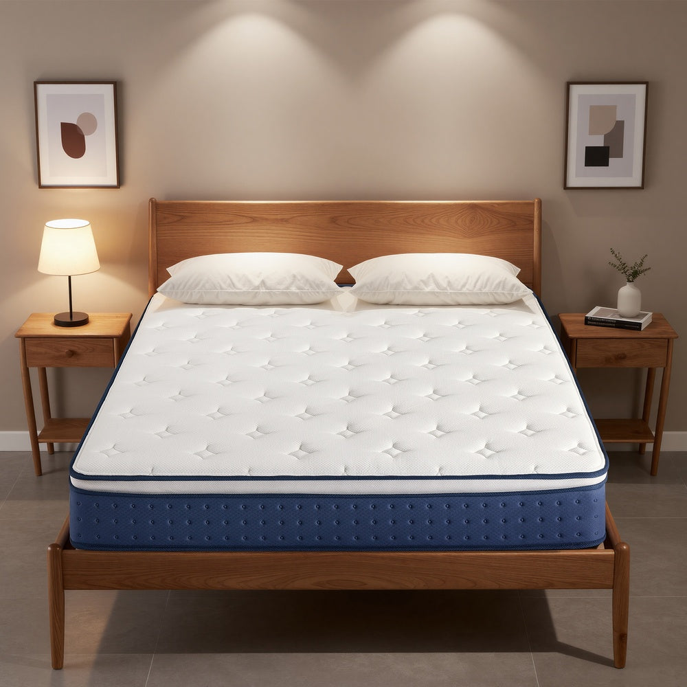 Hybrid Spring and Foam Mattress - 7-Zone Support - Double Size