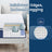 Hybrid Spring and Foam Mattress - 7-Zone Support - King Size