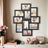 Collage Picture Frame - MDF - Cloud White - 10-Opening for 4x6 Photos