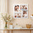 Collage Picture Frame - Cloud White - 4-Opening Design for 4x6 Photos