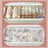 Set of 8 Underwear Organisers - Fabric - Beige - Foldable Drawer Storage for Bras