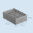 6-Compartment Foldable Drawer Organizers - Fabric - Dove Grey - Ideal for Wardrobe and Closet Storage
