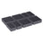 Set of 8 Underwear Organisers - Fabric and PE Board - Grey