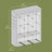 Portable Wardrobe - Fabric - Black - Large Capacity with 3 Hanging Rods and Shelves