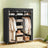Portable Wardrobe - 175L - Steel Tube - Clothes Hanging Rail