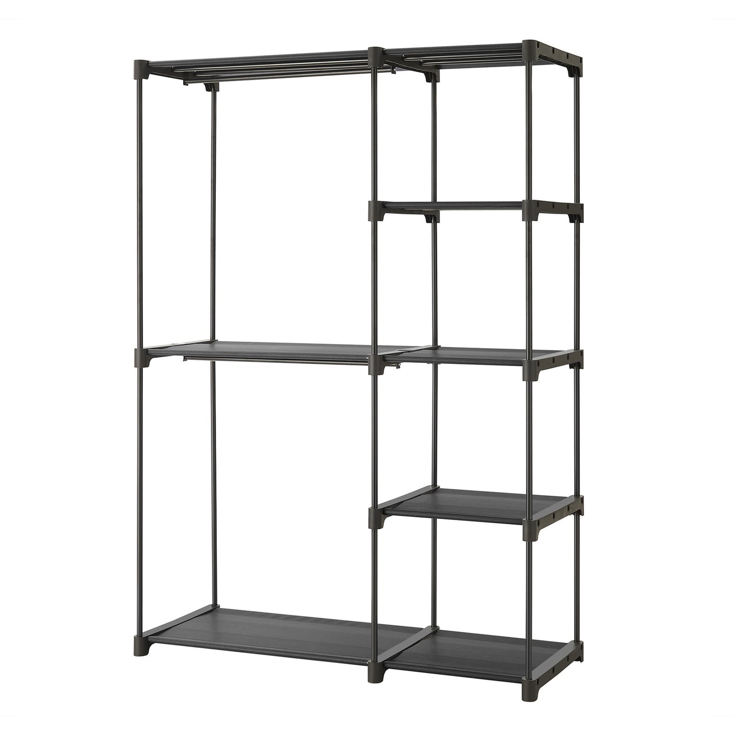 Portable Closet - Fabric and Metal Tube - Black