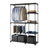 Portable Closet - Fabric and Metal Tube - Black