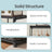 Portable Closet - Fabric and Metal Tube - Black