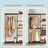 Portable Closet - Fabric and Metal Tube - Black