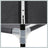 Foldable Fabric Wardrobe - Canvas - Black - Portable Closet Organizer with Hanging Rail and Shelves