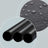 Foldable Fabric Wardrobe - Canvas - Black - Portable Closet Organizer with Hanging Rail and Shelves