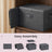 Foldable Storage Boxes with Lids - 30L - Non-Woven Fabric - Handles