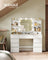 KAILYN Collection - Dressing Table - Wood and MDF - Cloud White