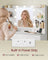 KAILYN Collection - Dressing Table - Wood and MDF - Cloud White