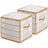 Christmas Ball Organiser - Fabric - Sandy Gold - 128 Bauble Capacity with Modular Dividers