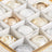 Christmas Ball Organiser - Fabric - Sandy Gold - 128 Bauble Capacity with Modular Dividers