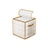 Christmas Ornament Storage Box - Plastic - Semi-Transparent - Modular Dividers