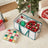 Christmas Ornament Storage Box - Fabric - Semi-Transparent - 128-Place with Modular Dividers