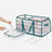 Christmas Ornament Storage Box - Fabric - Semi-Transparent - 128-Place with Modular Dividers