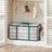Christmas Ornament Storage Box - Fabric - Semi-Transparent - 128-Place with Modular Dividers