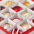 Christmas Ornament Storage Box - Plastic - Cherry Red - 128 Compartment Capacity with Modular Dividers
