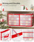 Christmas Ornament Storage Box - Plastic - Semi-Transparent - Modular Dividers