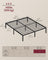 Metal bed frame - Steel - Ink Black