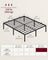 Metal bed frame - Steel - Ink Black