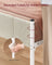 Double Metal bed frame - Steel and Foam - Cappuccino Beige