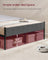 King Metal bed frame - Steel and Foam - Slate Grey