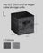 Fabric Bins - Non-Woven Fabric and Plastic - Ink Black