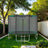 Trampoline Safety Pad - Green - 10 ft Replacement Spring Cover with Edge Protection