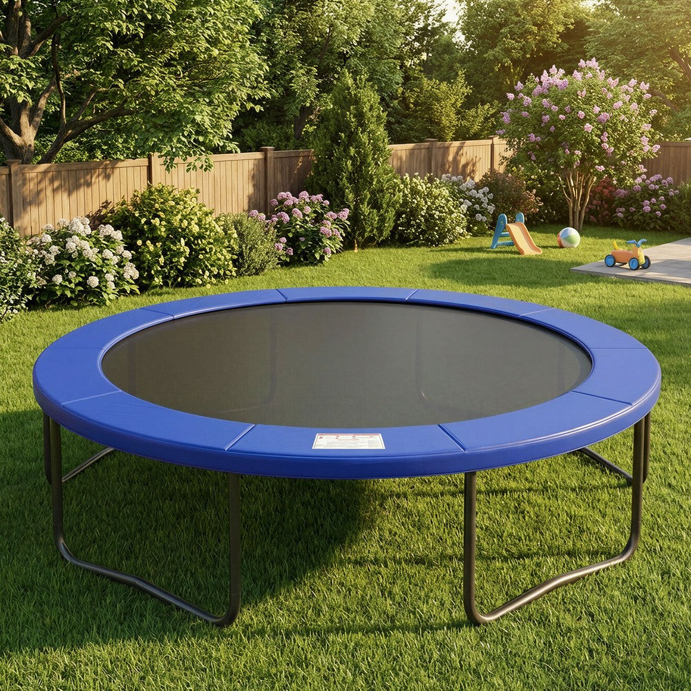Trampoline Spring Cover, Safety Pad - PVC - Blue Shipping