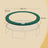 Trampoline Safety Pad - Green - 12 ft Replacement Spring Cover with Edge Protection