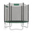 Outdoor Jumping Mat - Steel Tubes and Thick EPE Foam - Green