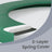 Outdoor Jumping Mat - Steel Tubes and Thick EPE Foam - Green