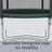 Outdoor Jumping Mat - Steel Tubes and Thick EPE Foam - Green
