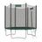 Outdoor Jumping Mat - Steel Tubes and Thick EPE Foam - Green