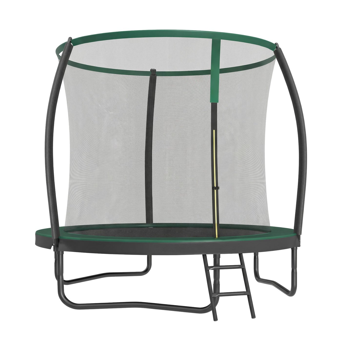Children’s Trampoline - Frame: Steel Tubes; - Black - with Safety Net