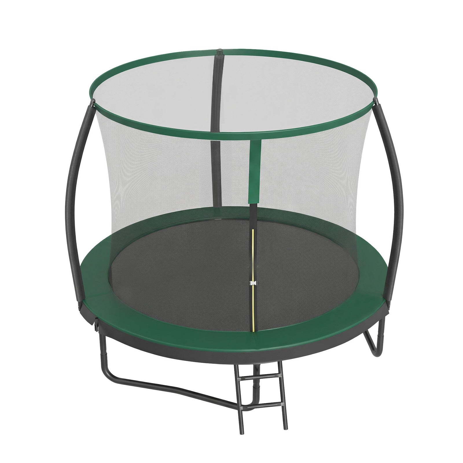 Children’s Trampoline - Frame: Steel Tubes; - Black - with Safety Net