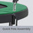 Children’s Trampoline - Frame: Steel Tubes; - Black - with Safety Net