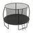 Outdoor Jumping Mat - Steel Tubes and Thick EPE Foam - Black