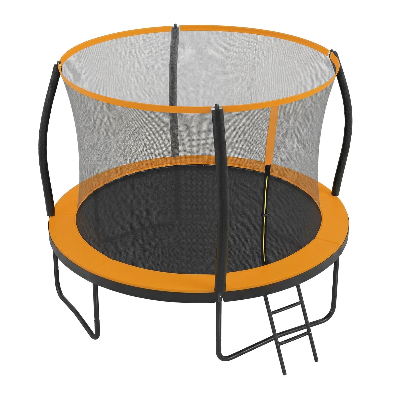 Outdoor Trampoline for Kids - Frame: Steel Tubes - Black