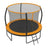 Outdoor Trampoline for Kids - Frame: Steel Tubes - Black
