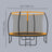 Outdoor Trampoline for Kids - Frame: Steel Tubes - Black